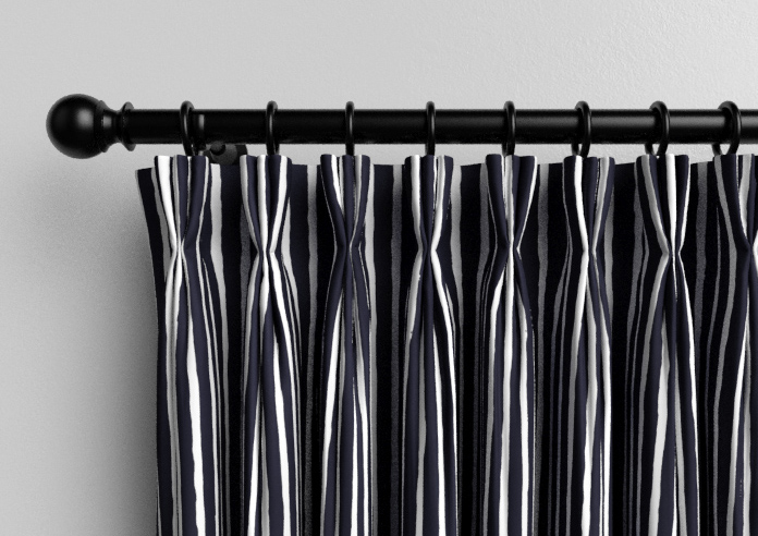 Vintage Stripe, Drama - Made to Measure Curtains - Image 11